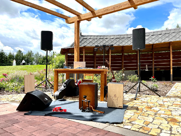 DJ setup